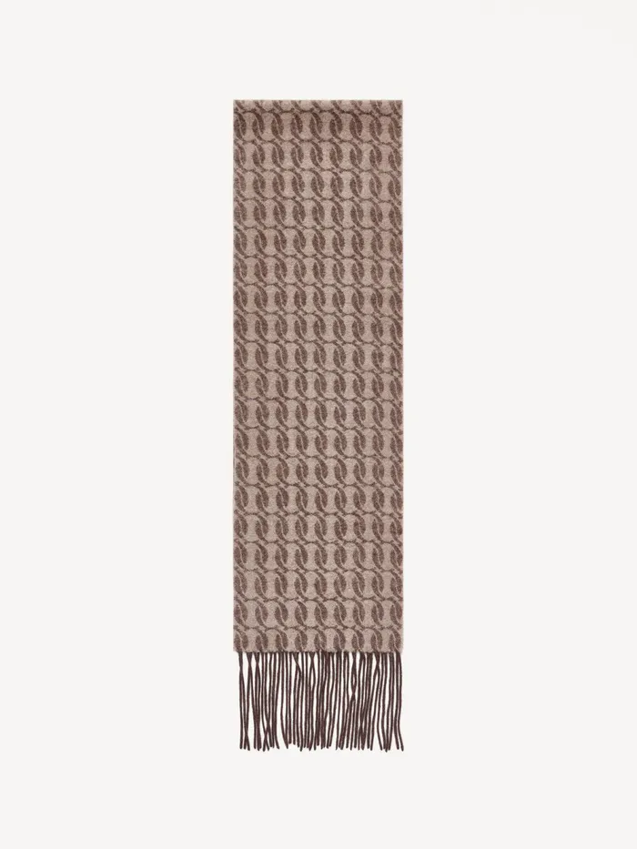 By Malene Birger Scarves Women Monni WoolBlend Scarf Grey Brown Melange