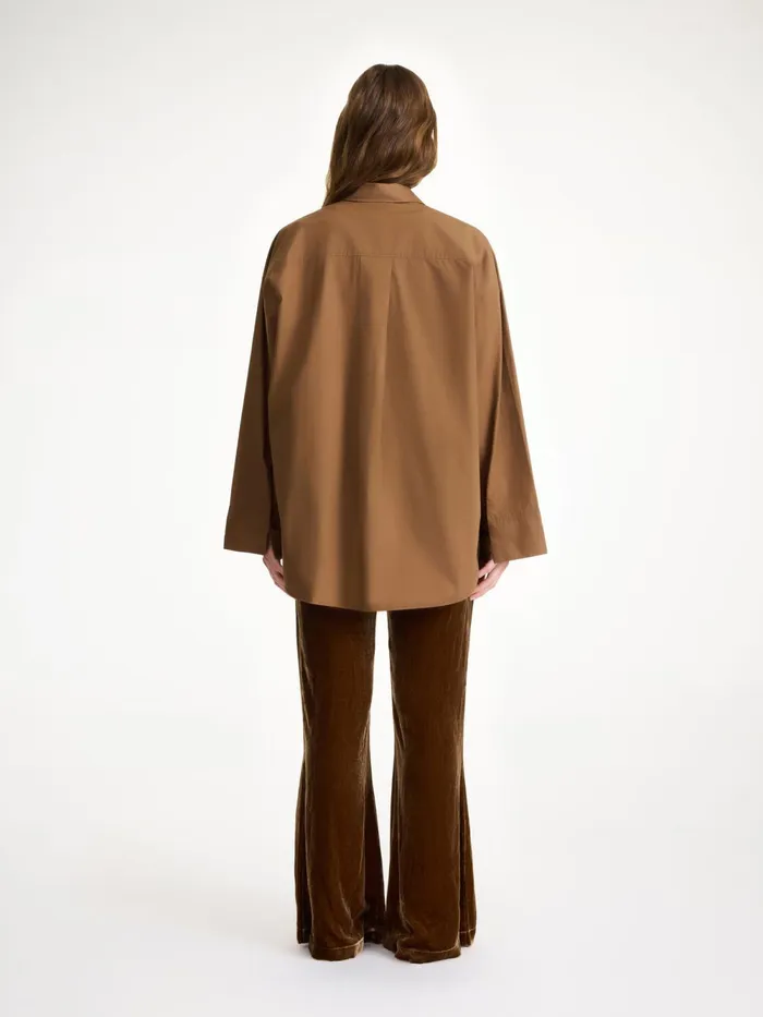By Malene Birger Shirts Women Derris Organic Cotton Shirt Bison