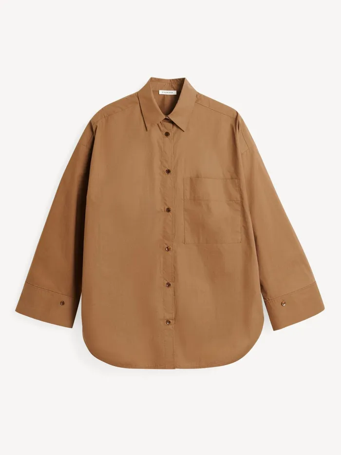 By Malene Birger Shirts Women Derris Organic Cotton Shirt Bison