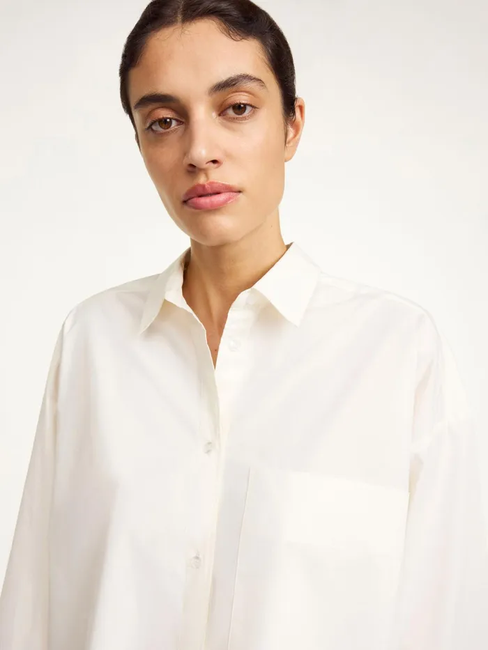 By Malene Birger Shirts Women Derris Organic Cotton Shirt Whisper White