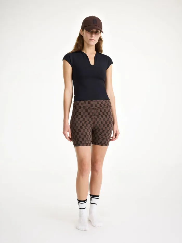 By Malene Birger Shorts Women Siola Atheletic Shorts Dark Mahogany