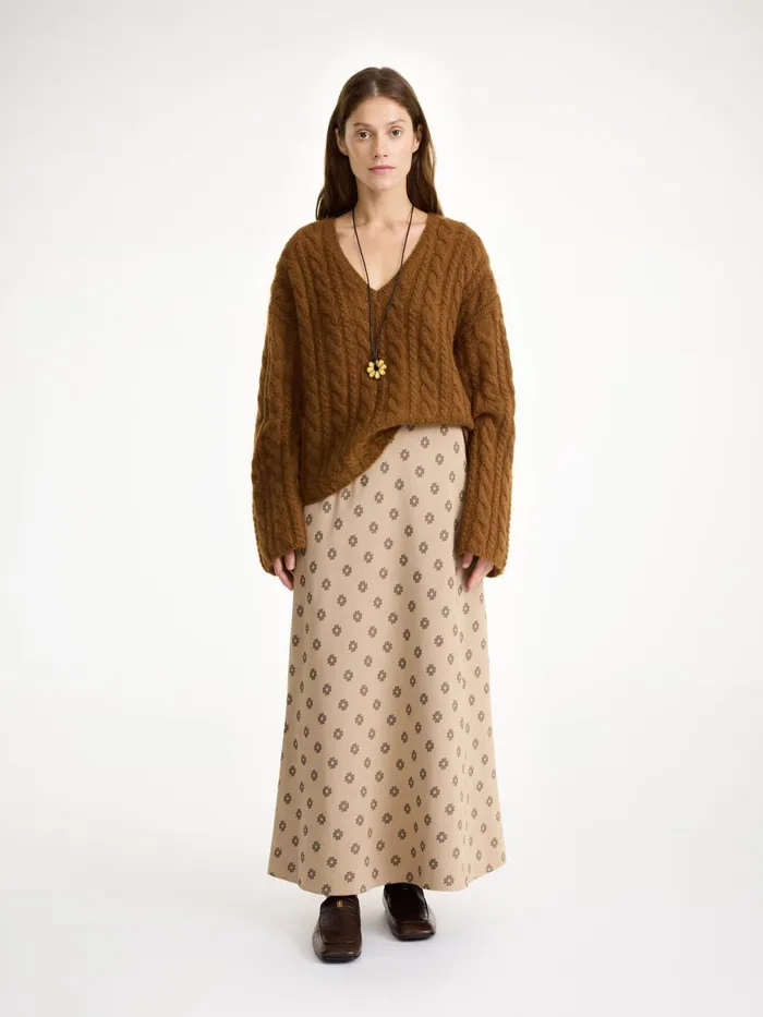 By Malene Birger Skirts Women Boshan Maxi Skirt Graphic Flower