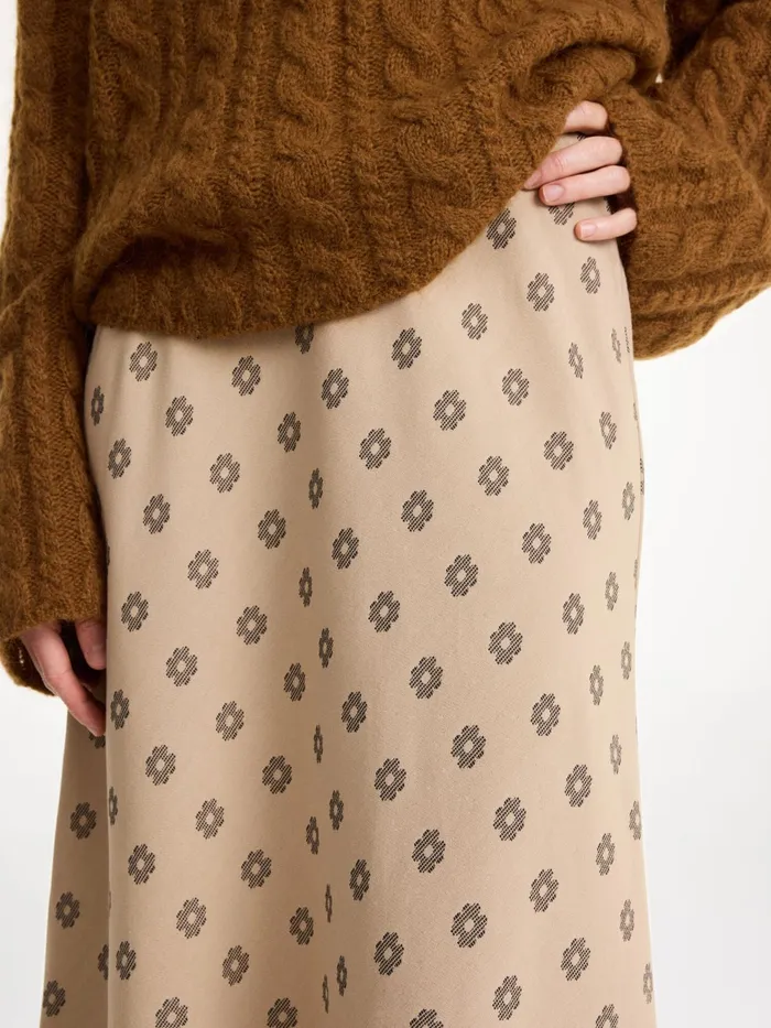 By Malene Birger Skirts Women Boshan Maxi Skirt Graphic Flower