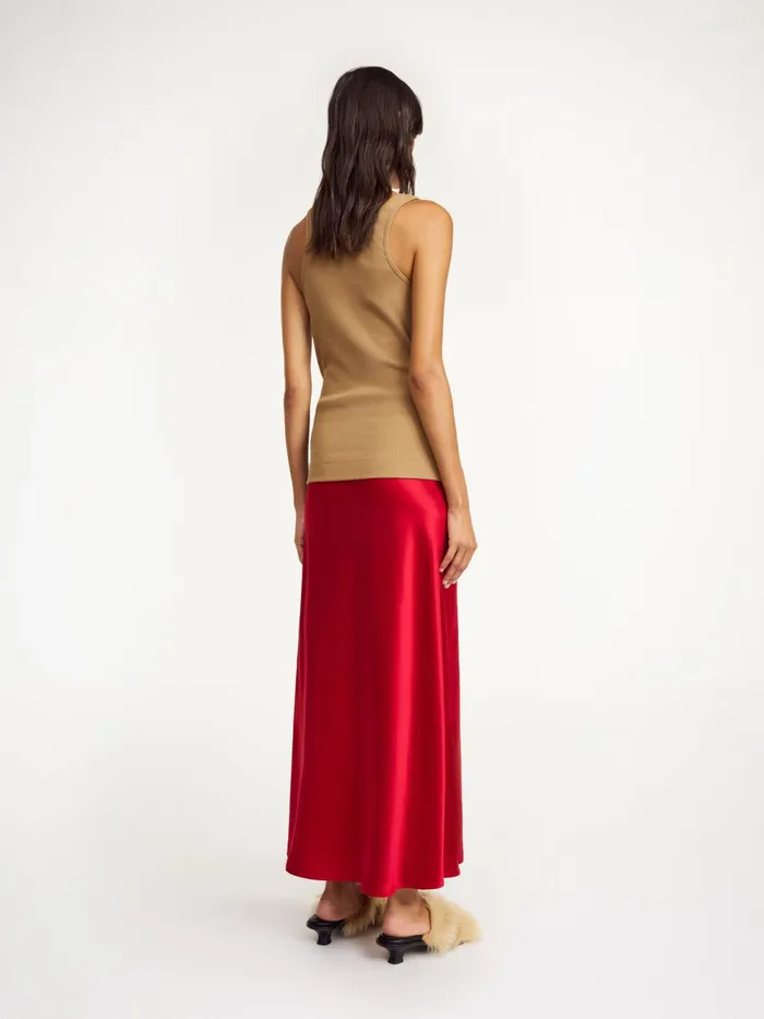 By Malene Birger Skirts Women Boshan Midi Skirt Dark Chilli
