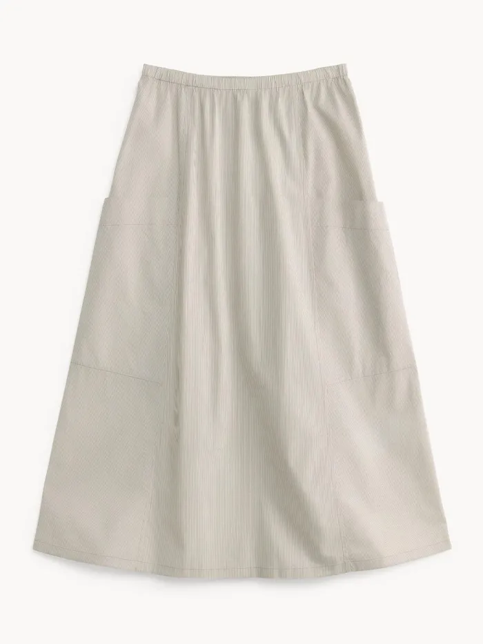 By Malene Birger Skirts Women Catterine Organic Cotton Maxi Skirt Warm Brown