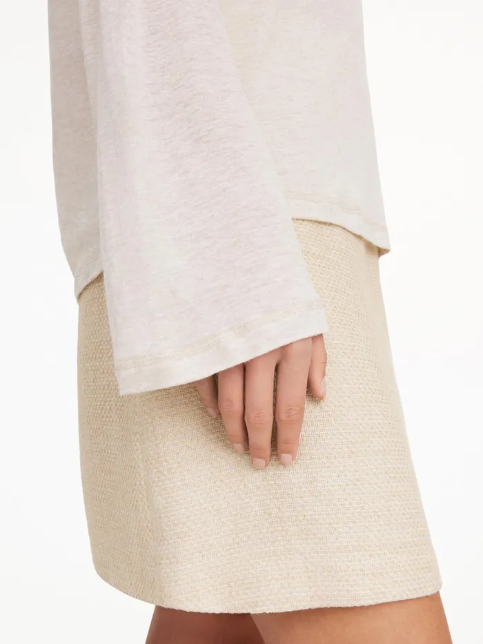 By Malene Birger Skirts Women Chambray Mini Skirt Wood