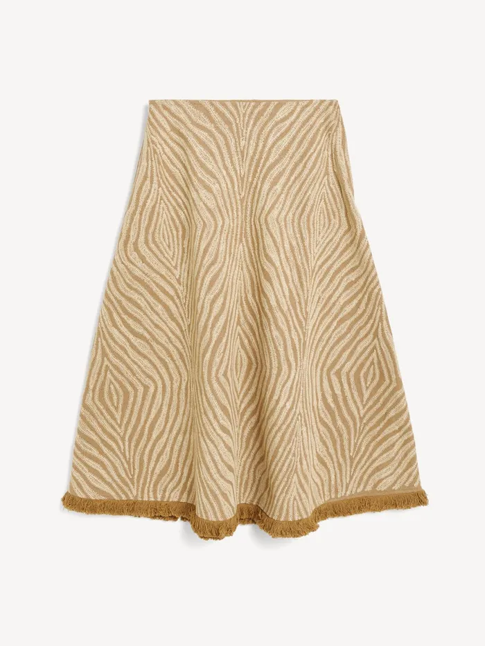 By Malene Birger Skirts Women Giabbo Midi Skirt Zebra Print