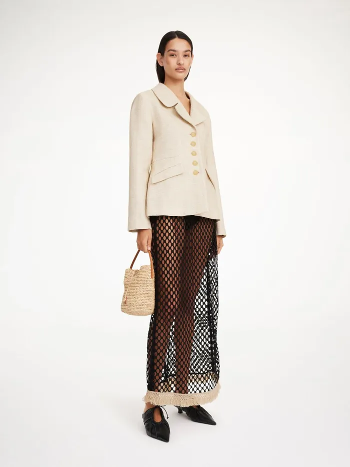By Malene Birger Skirts Women Palema Crochet Maxi Skirt Black