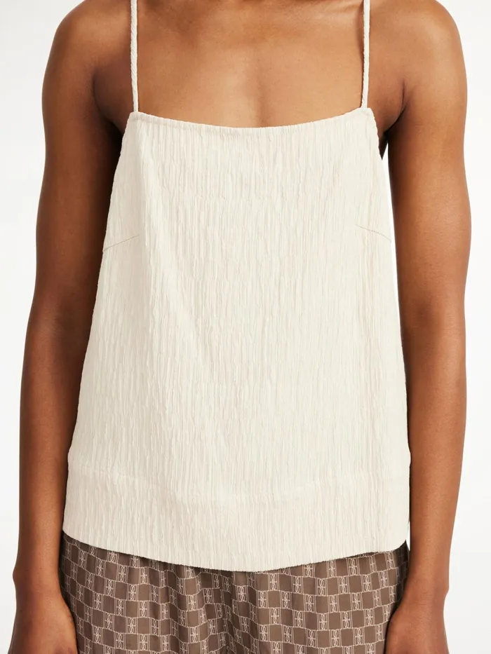 By Malene Birger Tops and Blouses Women Alviola Top Oyster Gray