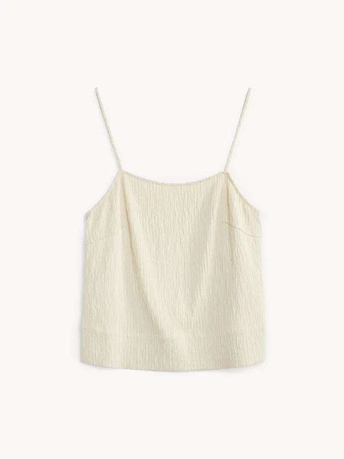 By Malene Birger Tops and Blouses Women Alviola Top Oyster Gray