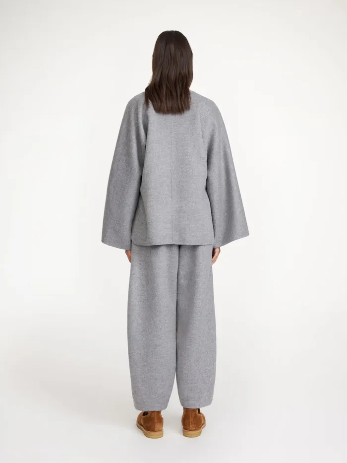 By Malene Birger Tops and Blouses Women Calias Blouse Grey Melange