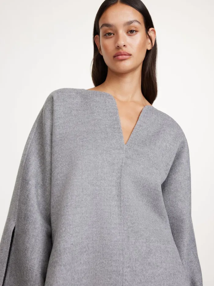 By Malene Birger Tops and Blouses Women Calias Blouse Grey Melange