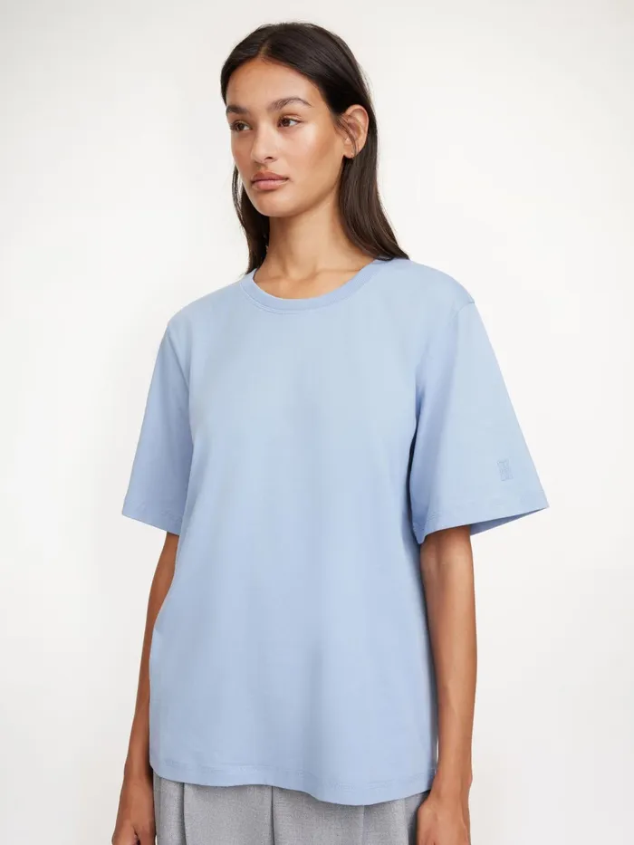 By Malene Birger Tops and Blouses Women Hedil Cotton TShirt Infinity