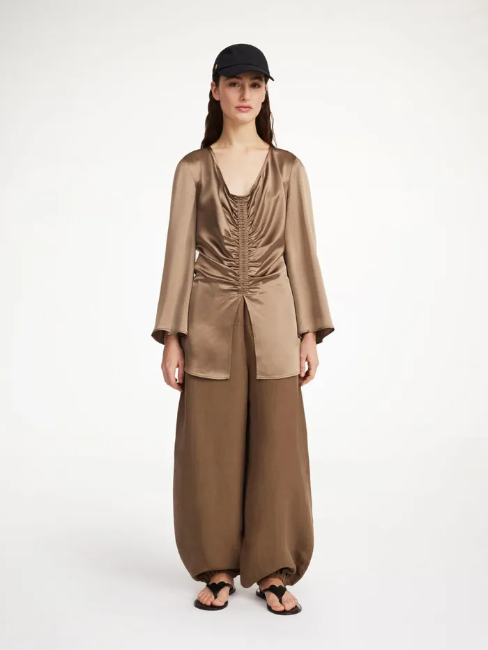 By Malene Birger Tops and Blouses Women Leviola Blouse Shitake