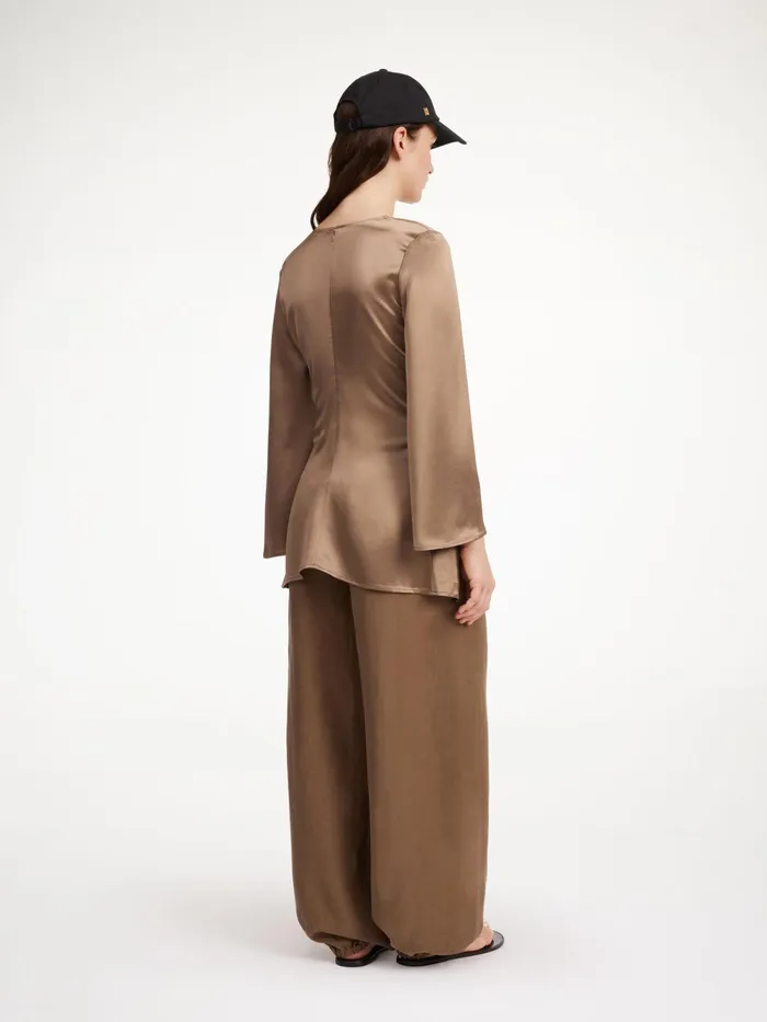 By Malene Birger Tops and Blouses Women Leviola Blouse Shitake