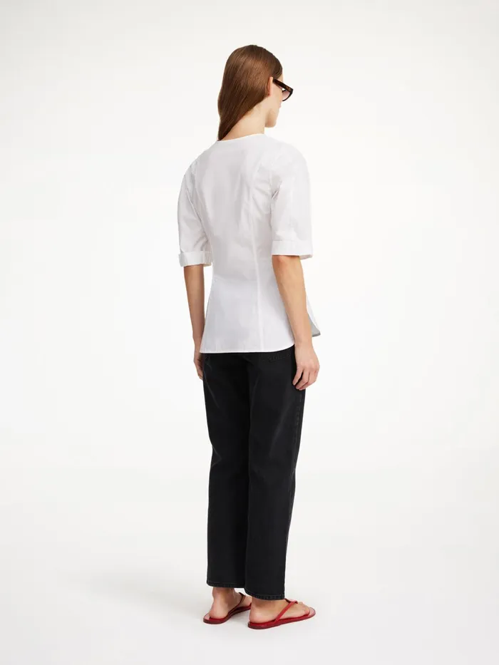 By Malene Birger Tops and Blouses Women Liomas Top Pure White