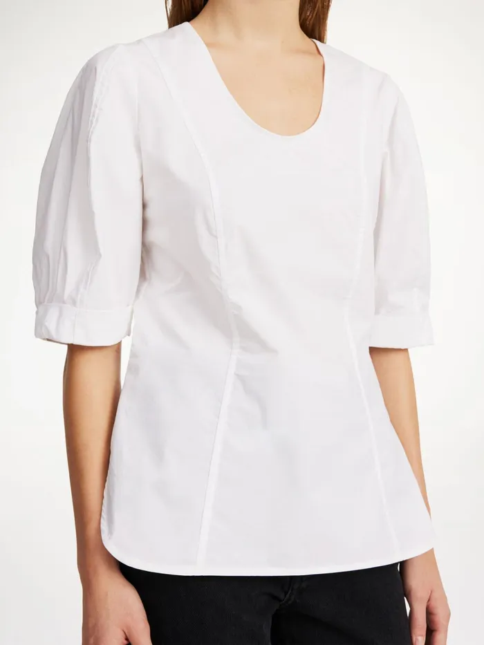 By Malene Birger Tops and Blouses Women Liomas Top Pure White