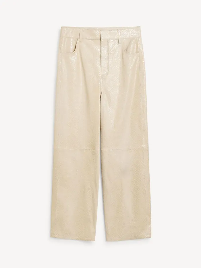 By Malene Birger Trousers Women Cailys Leather Trousers Nomad