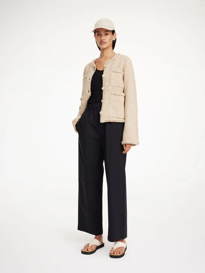 By Malene Birger Trousers Women Helsy Organic Cotton Trousers Black