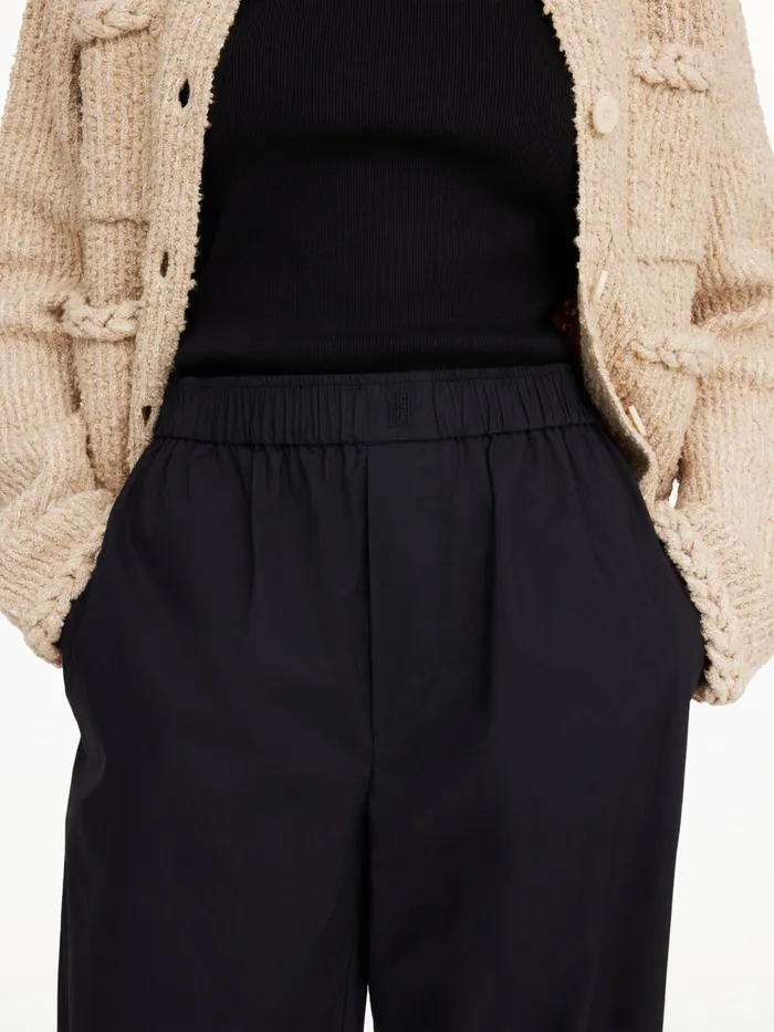 By Malene Birger Trousers Women Helsy Organic Cotton Trousers Black