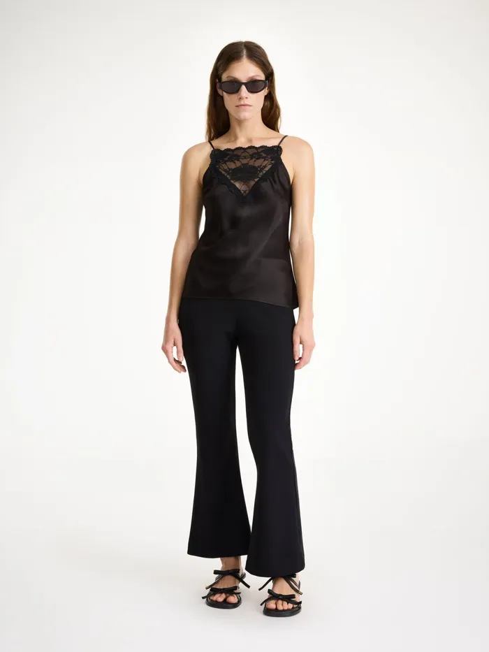 By Malene Birger Trousers Women Vilanna HighWaist Trousers Black
