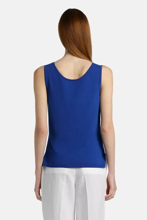 Calvera Calvera Bluette Women Tops and TShirts Luisa Spagnoli Calvera Calvera Bluette Women Tops and TShirts Luisa Spagnoli