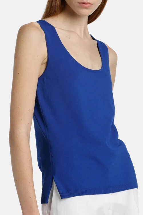 Calvera Calvera Bluette Women Tops and TShirts Luisa Spagnoli Calvera Calvera Bluette Women Tops and TShirts Luisa Spagnoli