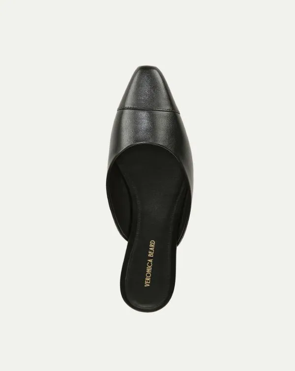 Carlotta Leather Flat Black Women Veronica Beard Shoes Carlotta Leather Flat Black Women Veronica Beard Shoes