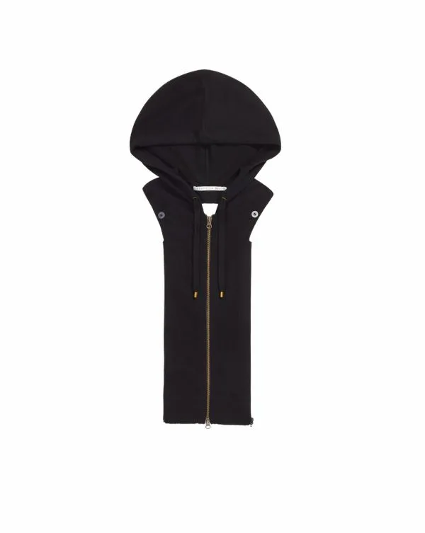 Cashmere Hoodie Dickey Black Women Veronica Beard Dickeys