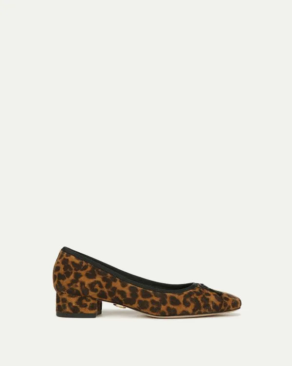 Cecile Leopard Ballet Pump Leopard Women Veronica Beard Shoes