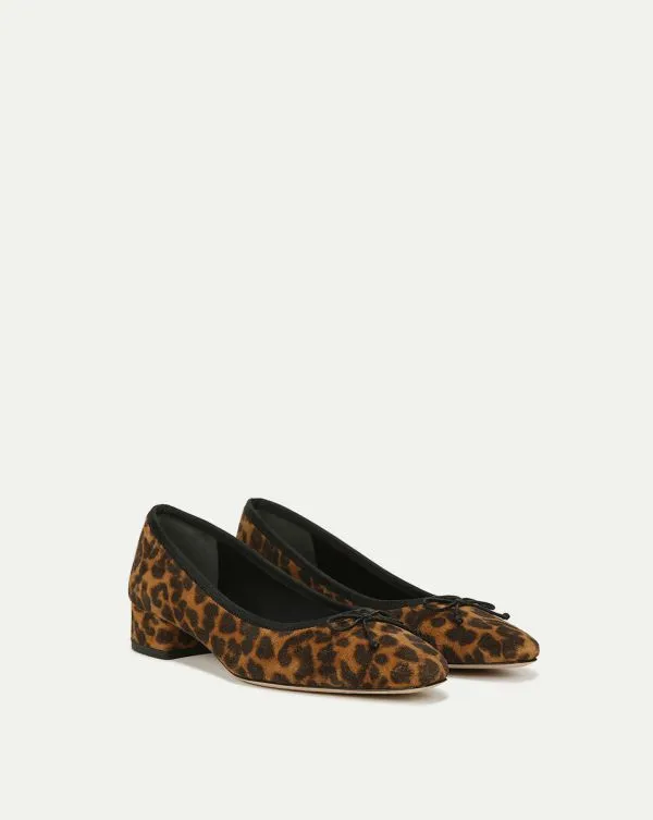 Cecile Leopard Ballet Pump Leopard Women Veronica Beard Shoes
