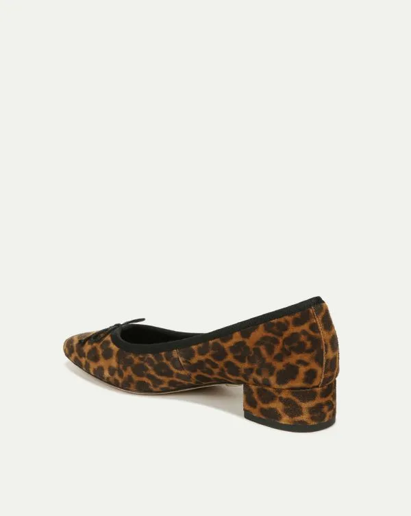 Cecile Leopard Ballet Pump Leopard Women Veronica Beard Shoes
