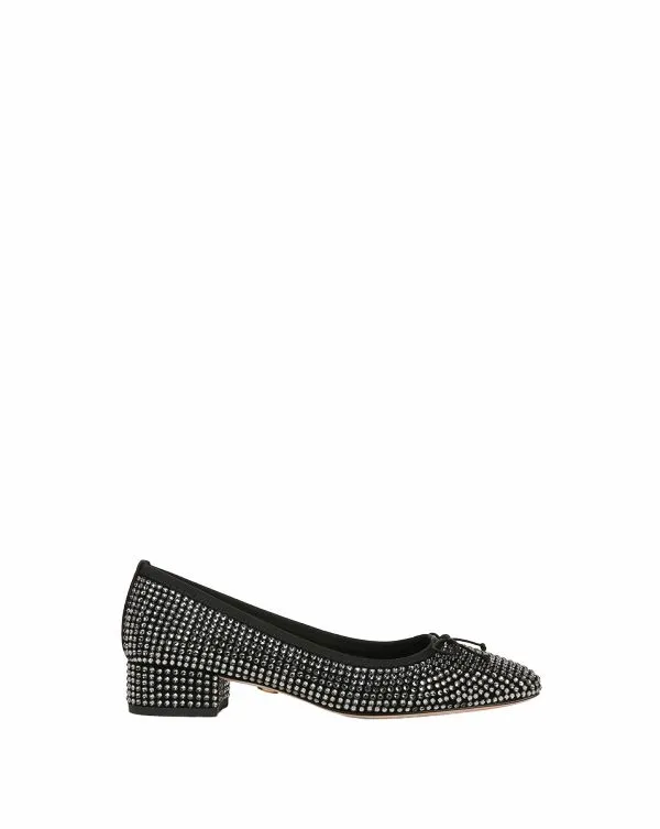 Cecile Rhinestone Ballet Pump Black Rhinestone Women Veronica Beard Shoes Cecile Rhinestone Ballet Pump Black Rhinestone Women Veronica Beard Shoes