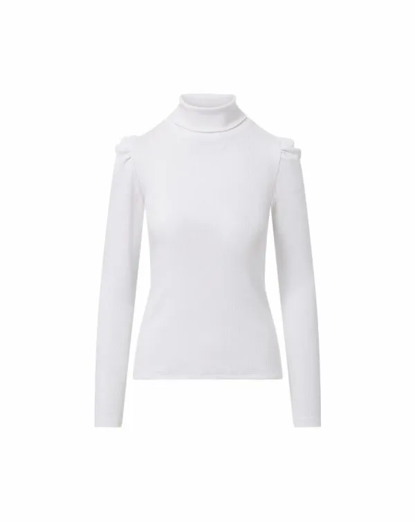 Cedar Turtleneck White Women Veronica Beard Tops Cedar Turtleneck White Women Veronica Beard Tops