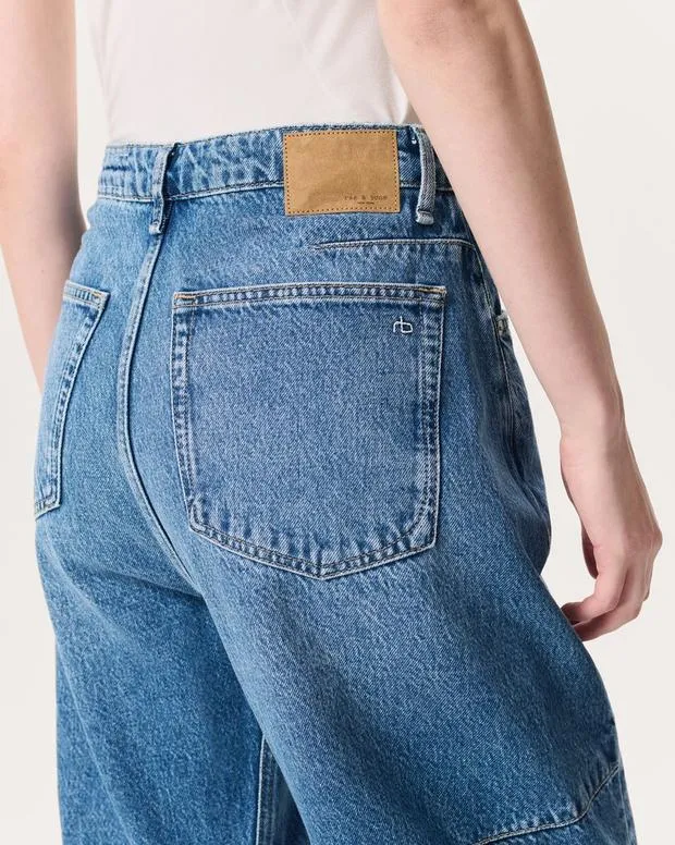 Charlie AnkleLength Barrel Jeans Accord Women WideLeg and BarrelJeans rag and bone
