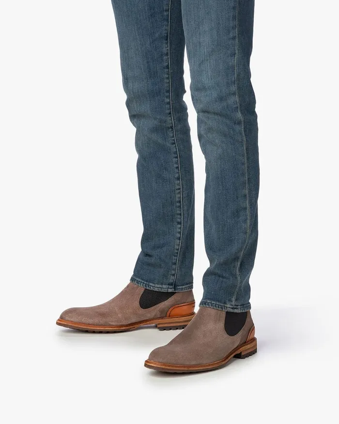 Chelsea Boots Men Floris Van Bommel Crepi 1205 Suede
