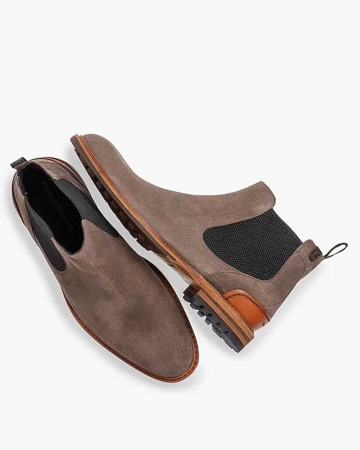 Chelsea Boots Men Floris Van Bommel Crepi 1205 Suede