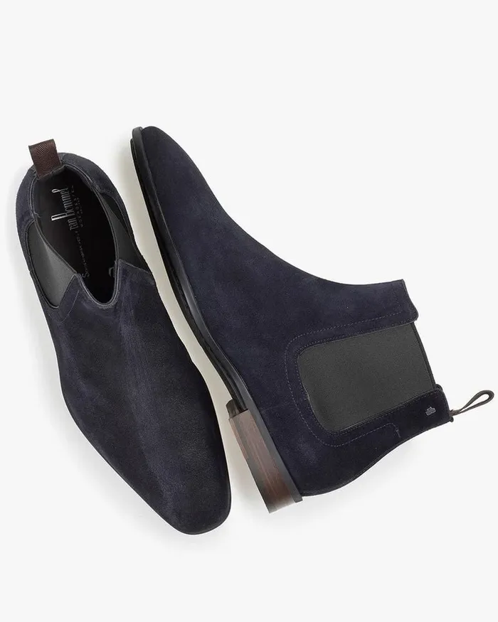Chelsea Boots Men Floris Van Bommel Sella 0501 Suede