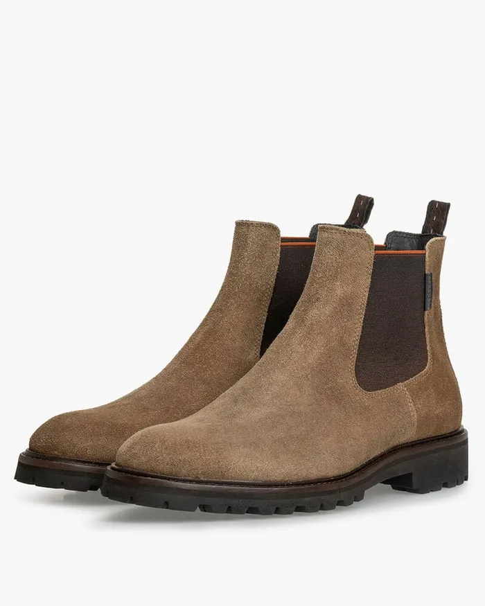 Chelsea Boots Men Floris Van Bommel Sturdi 0409 Suede