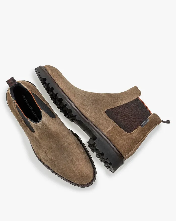 Chelsea Boots Men Floris Van Bommel Sturdi 0409 Suede