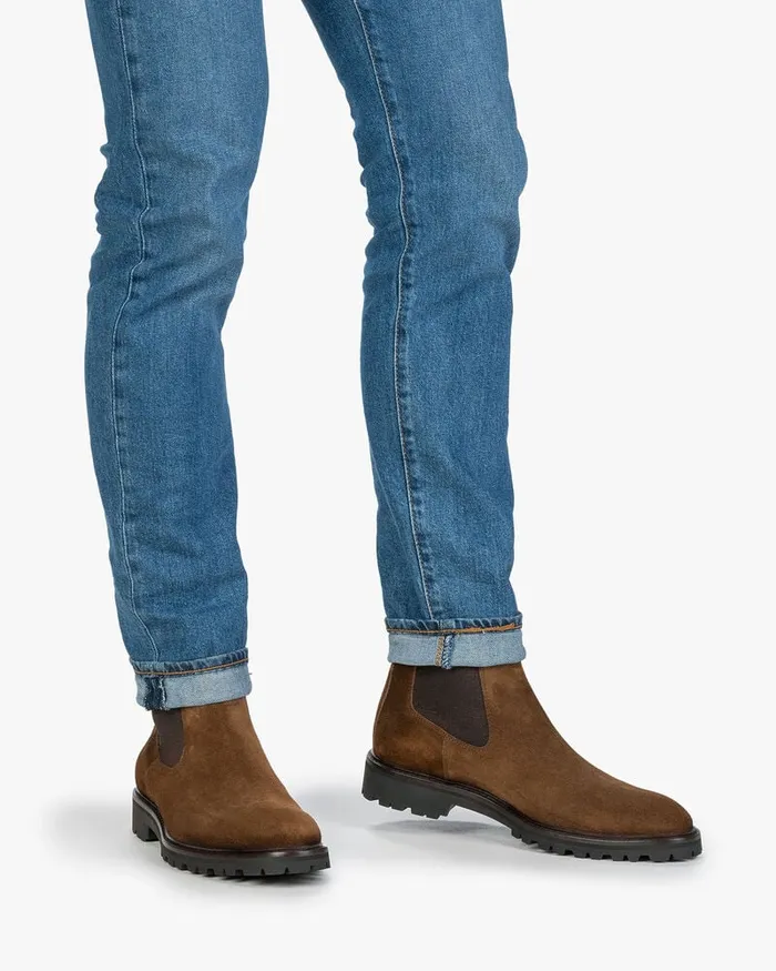 Chelsea Boots Men Floris Van Bommel Sturdi 0413 Suede