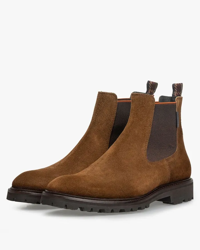 Chelsea Boots Men Floris Van Bommel Sturdi 0413 Suede