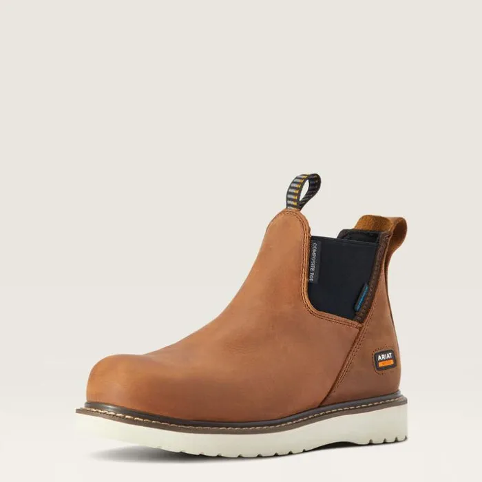 Chelsea Boots Women Ariat Rebar Wedge Chelsea Waterproof Composite Toe Work Boot Aged Honey Chelsea Boots Women Ariat Rebar Wedge Chelsea Waterproof Composite Toe Work Boot Aged Honey