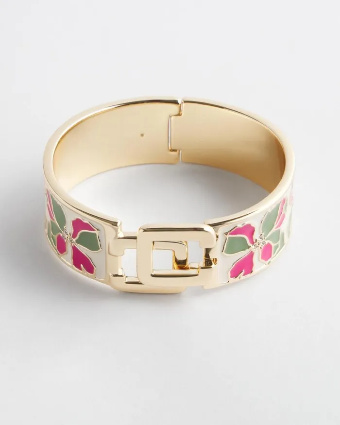Chico039s Bracelets Chico039s Click Floral Bracelet Multi 8211 Shoes and Accessories Chico039s Bracelets Chico039s Click Floral Bracelet Multi 8211 Shoes and Accessories