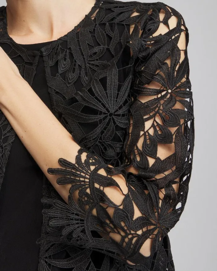 Chico039s Jackets and Coats Travelers Collection Lace Jacket Travelers Black 8211 Clothing Chico039s Jackets and Coats Travelers Collection Lace Jacket Travelers Black 8211 Clothing