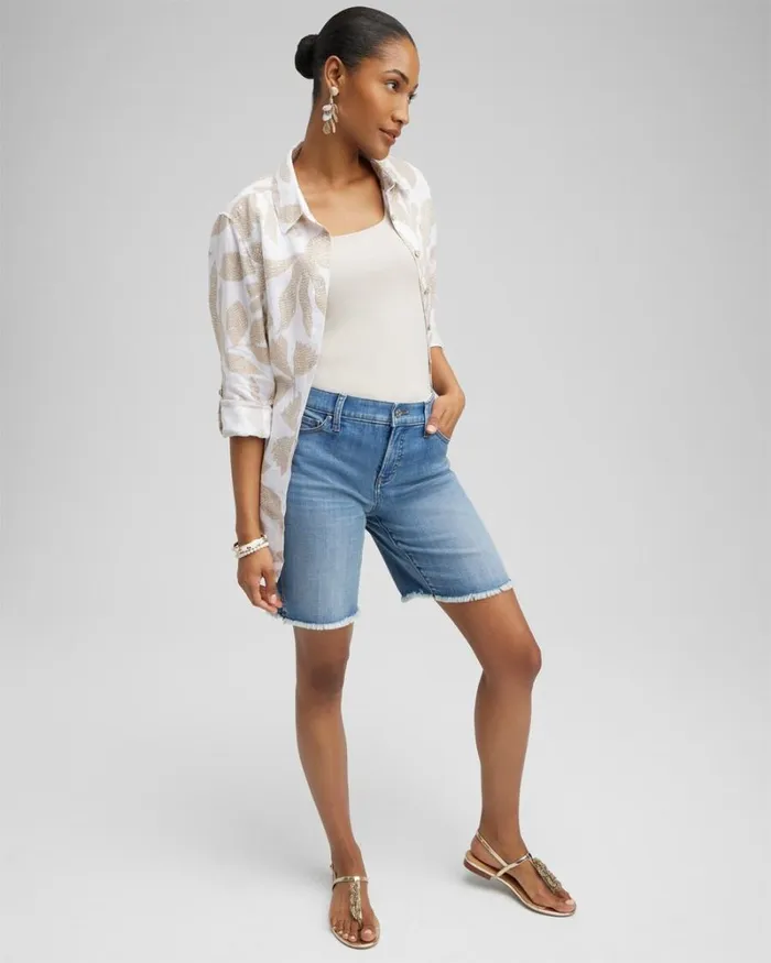 Chico039s Jeans and Denim Girlfriend 7034 Fray Hem Shorts Clyde Road Indigo 8211 Clothing Chico039s Jeans and Denim Girlfriend 7034 Fray Hem Shorts Clyde Road Indigo 8211 Clothing
