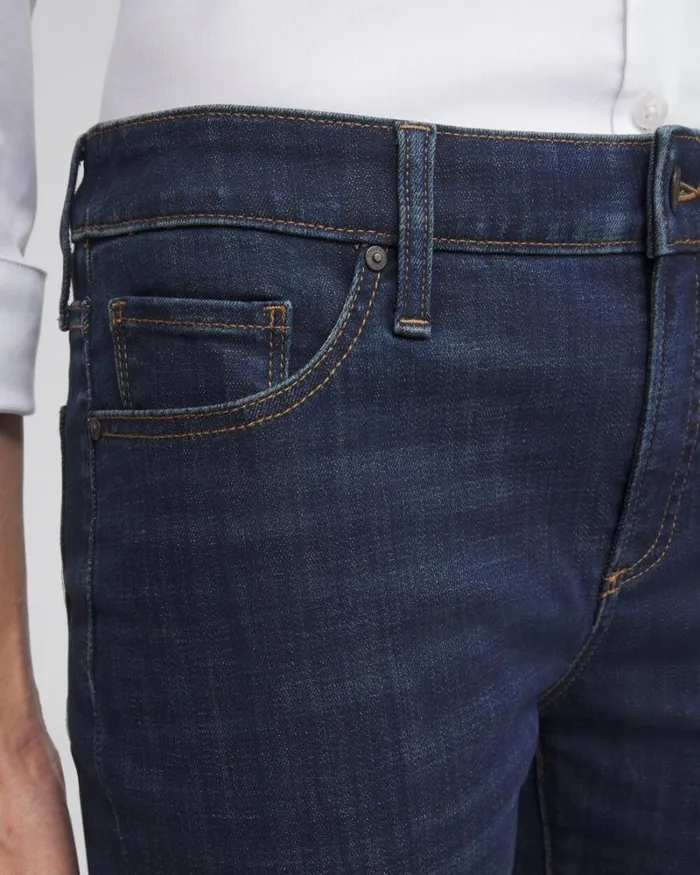 Chico039s Jeans and Denim Girlfriend Cropped Jeans Rainier Indigo 8211 Clothing Chico039s Jeans and Denim Girlfriend Cropped Jeans Rainier Indigo 8211 Clothing