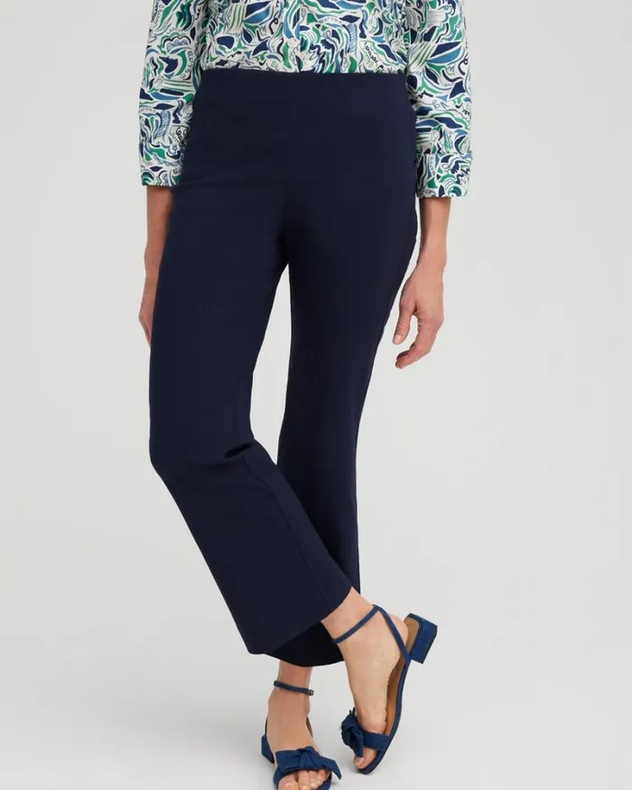 Chico039s Pants Juliet Kick Flare Pants Ink 8211 Clothing