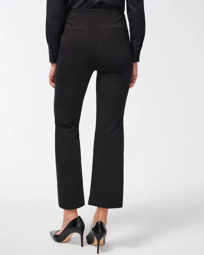Chico039s Pants Juliet Kick Flare Pants Ink 8211 Clothing
