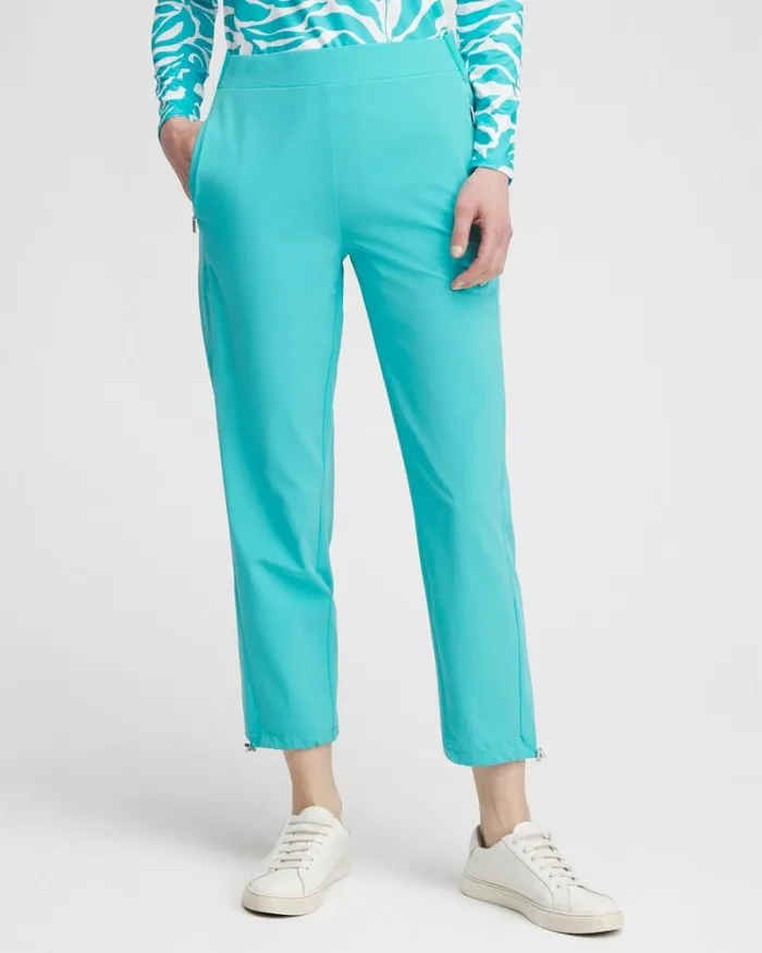 Chico039s Pants Zenergy UPF Neema Bungee Crops Oceano 8211 Clothing